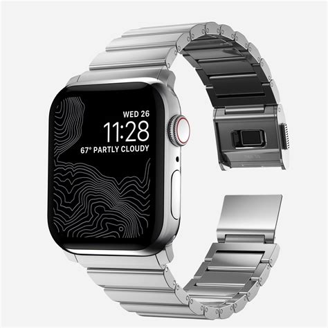 metal free apple watch band